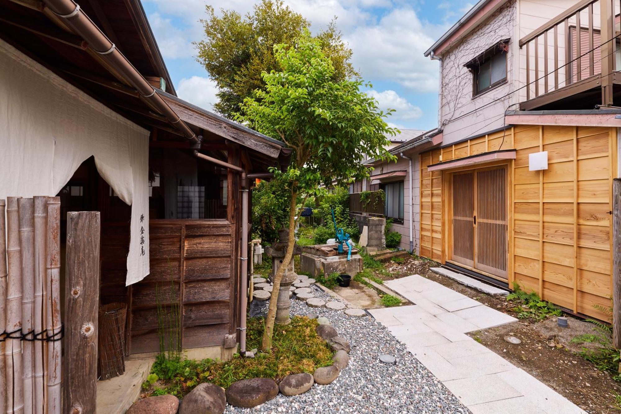 Japanese Modern Inn 鎌倉楽庵ハナレ Kamakura Exterior foto